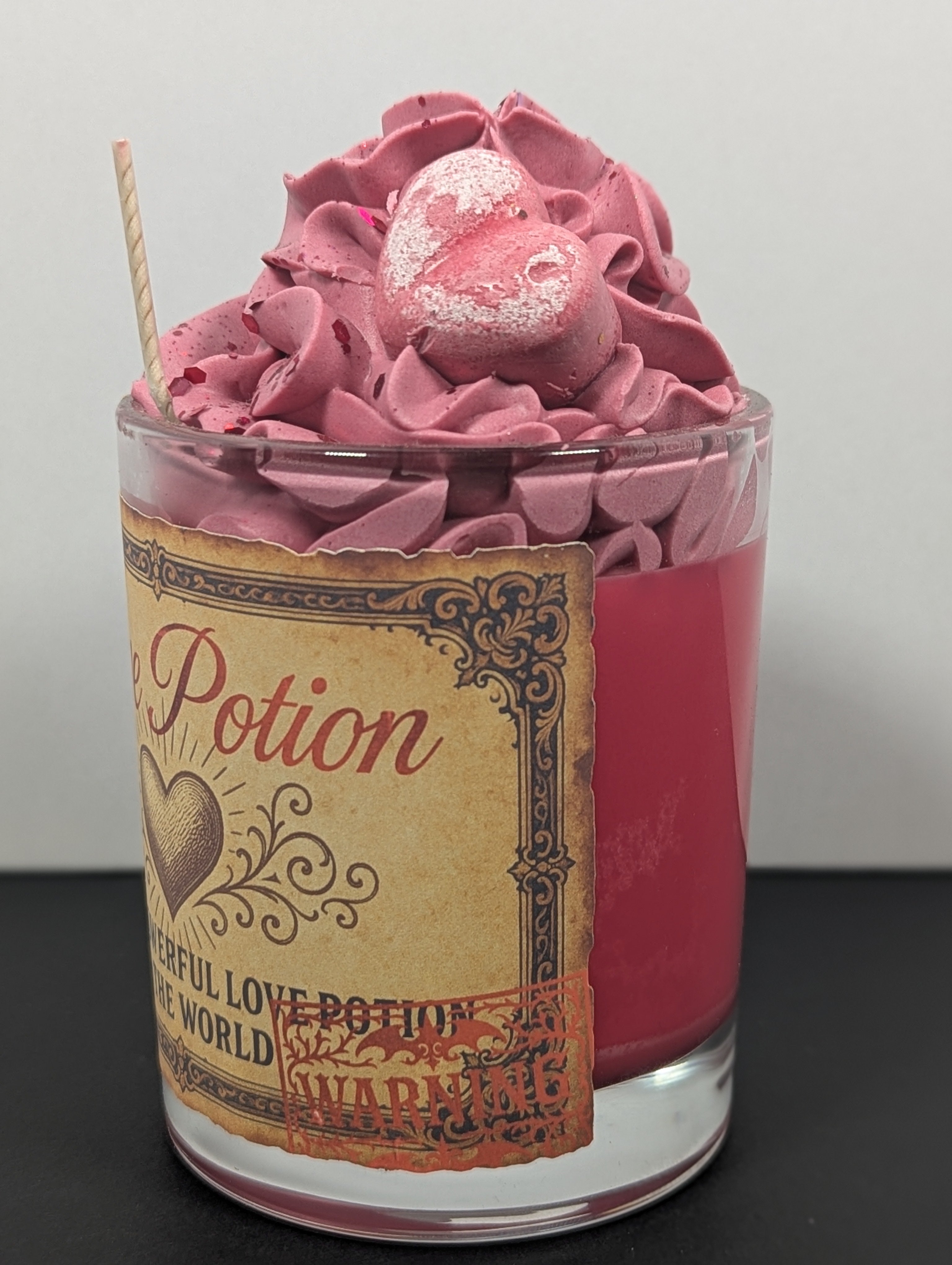 Handmade Love Potion Decorative Candle