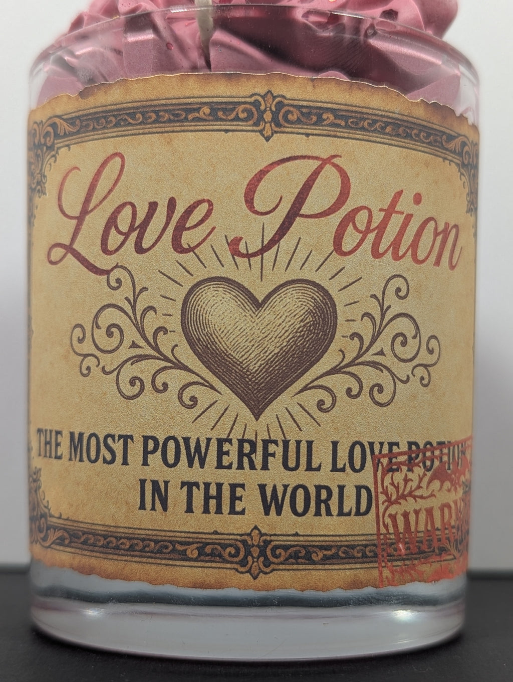 Handmade Love Potion Decorative Candle