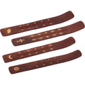 Assorted Wood & Brass Incense Holder